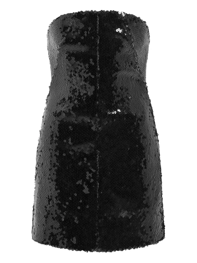16Arlington 16Arlington Stell スパンコール付きミニドレス - ブラックの商品画像