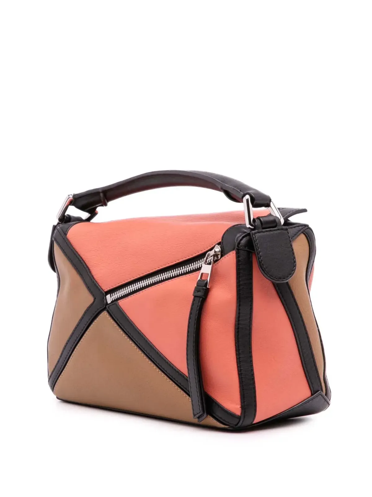 Loewe Pre-Owned グラフィック パズル サッチェル - 画像3