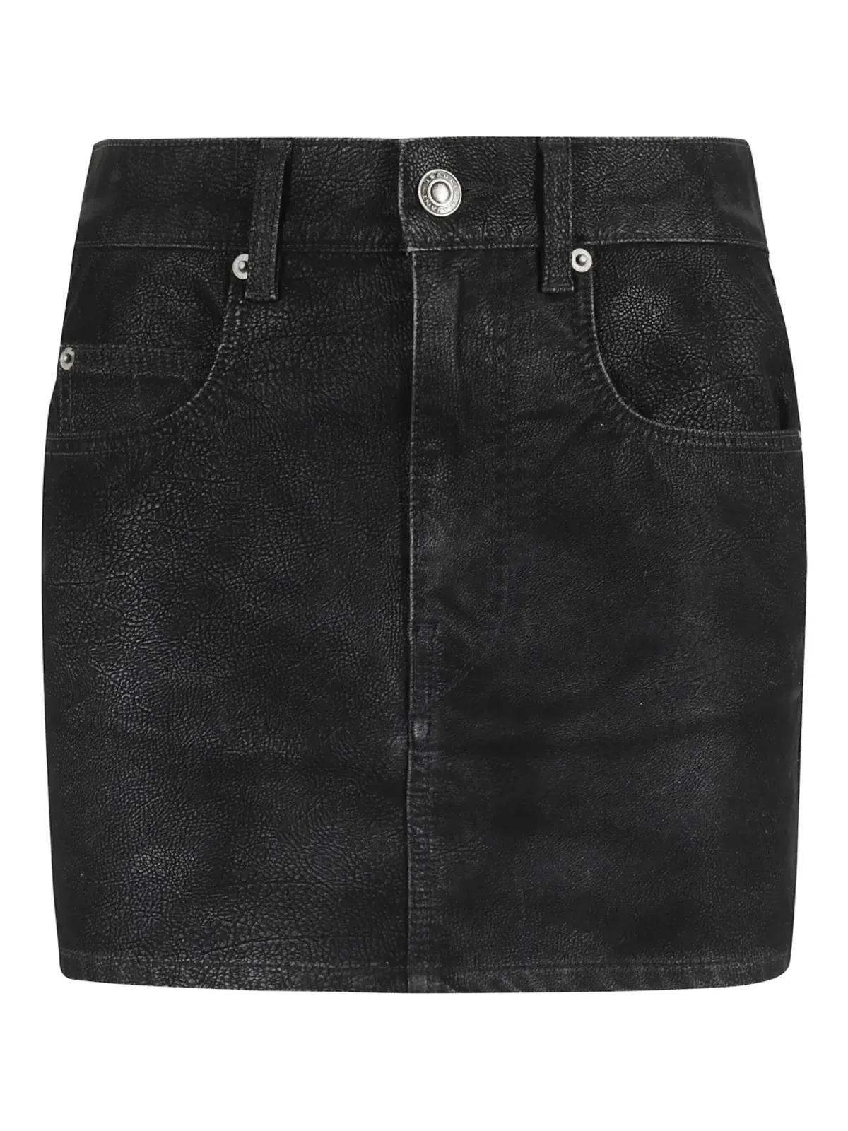 MARANT ÉTOILE ロゴパッチ ミニスカート - 画像1