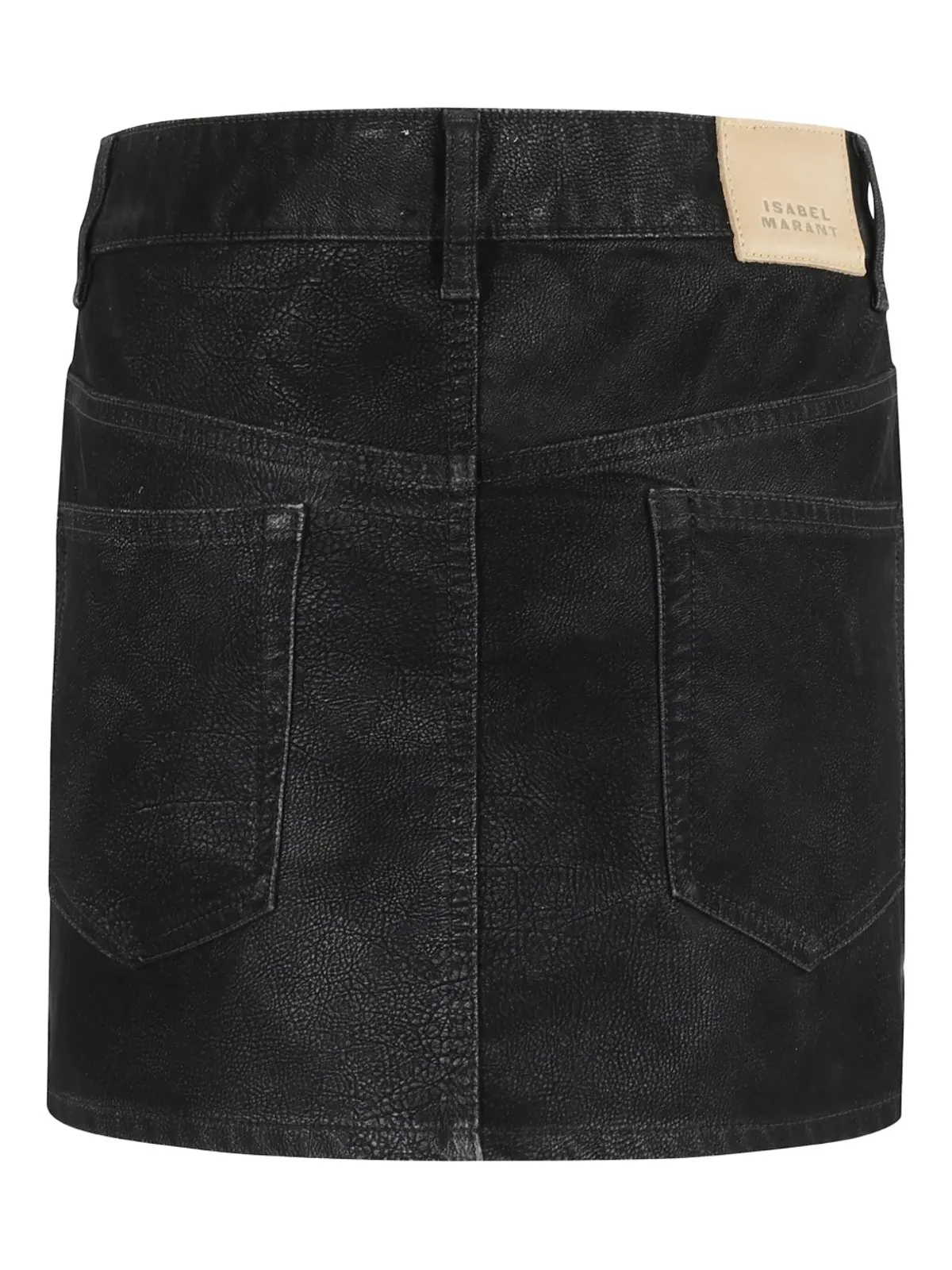 MARANT ÉTOILE ロゴパッチ ミニスカート - 画像2