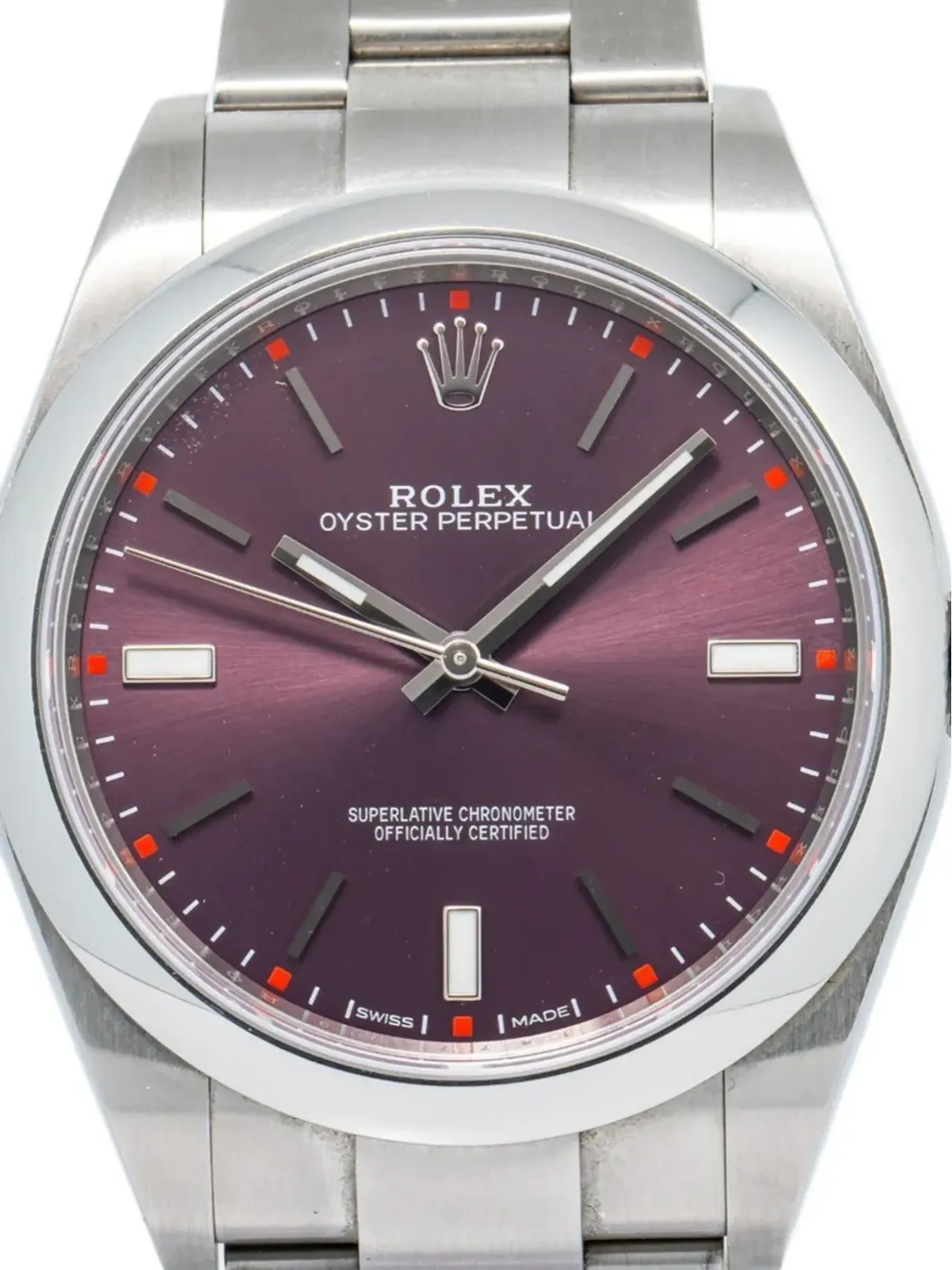 Rolex オイスターパーペチュアル レッド - 画像4