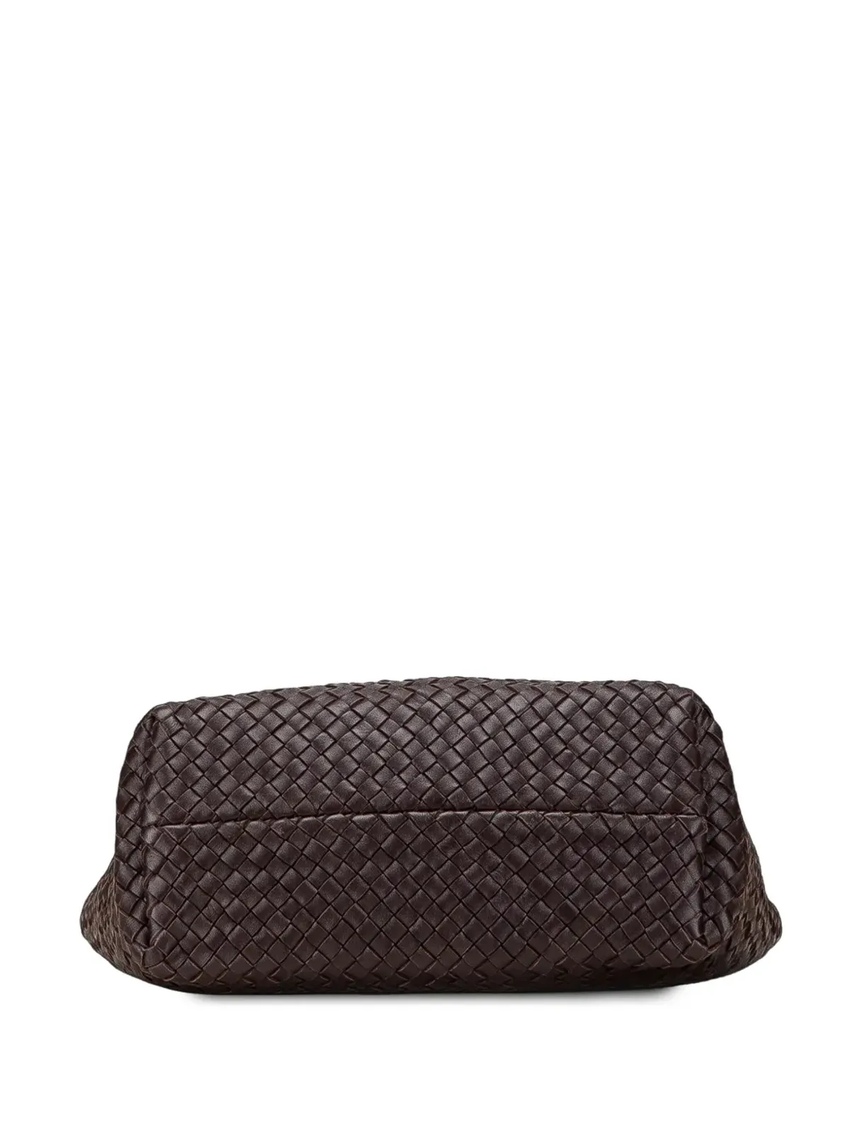 Bottega Veneta Pre-Owned ラムスキン イントレッチョ キャバット トートバッグ - ブラウン - 画像4