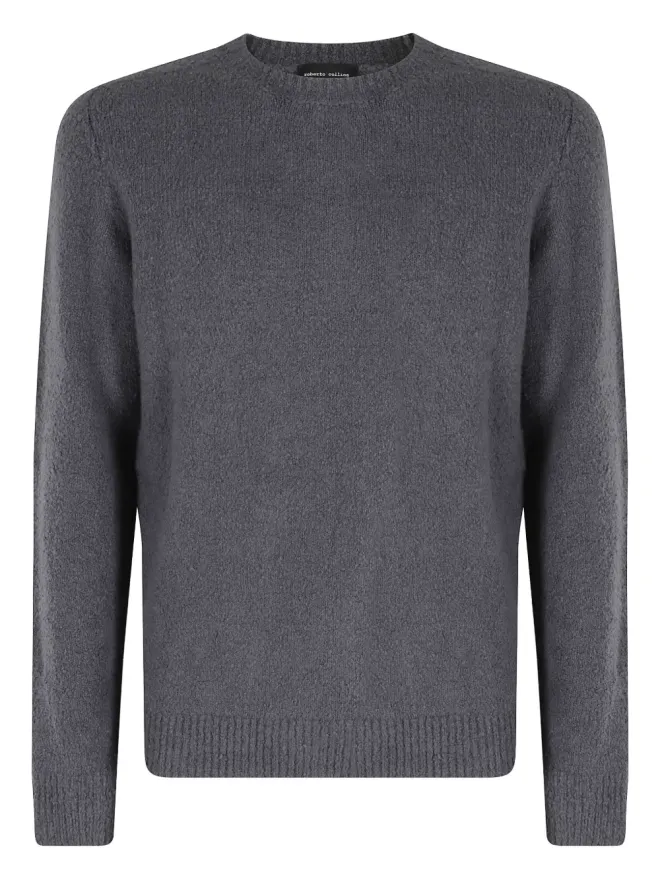 Roberto Collina Roberto Collina クルーネックセーター グレーの商品画像