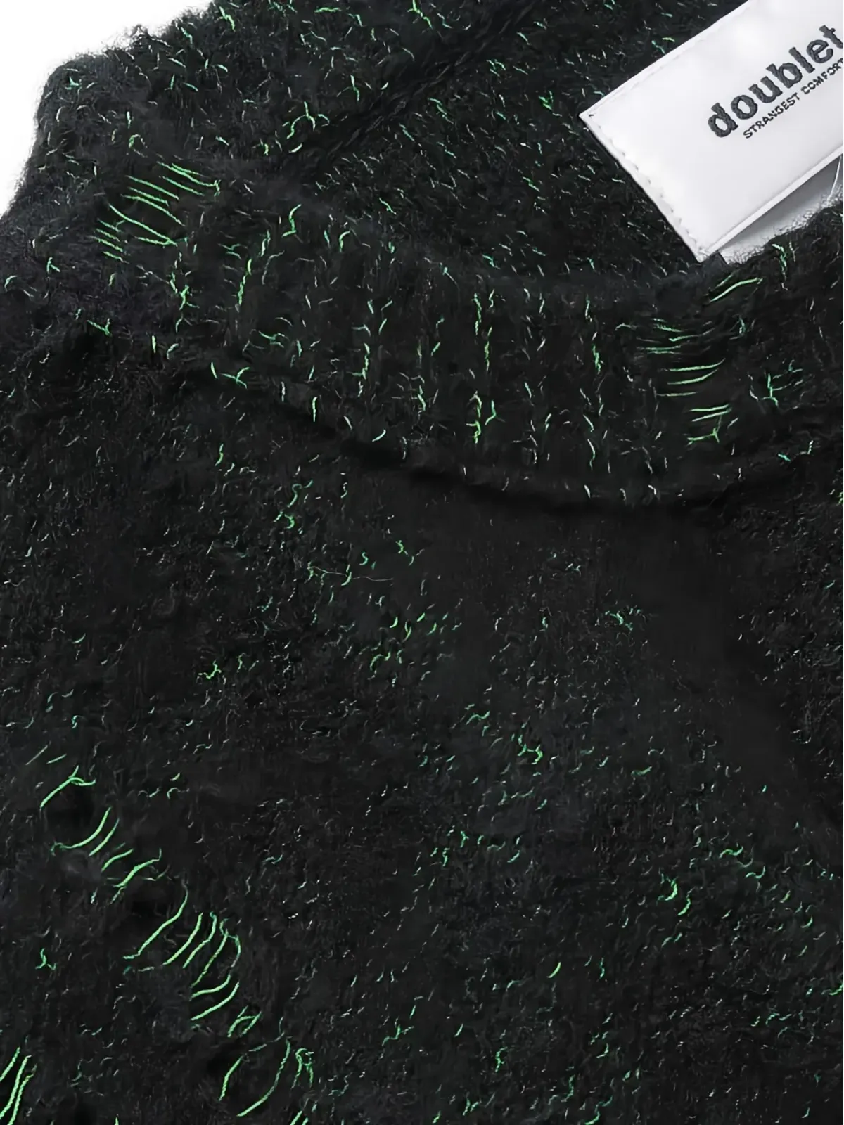 Doublet スケルトン distressed セーター - 画像4