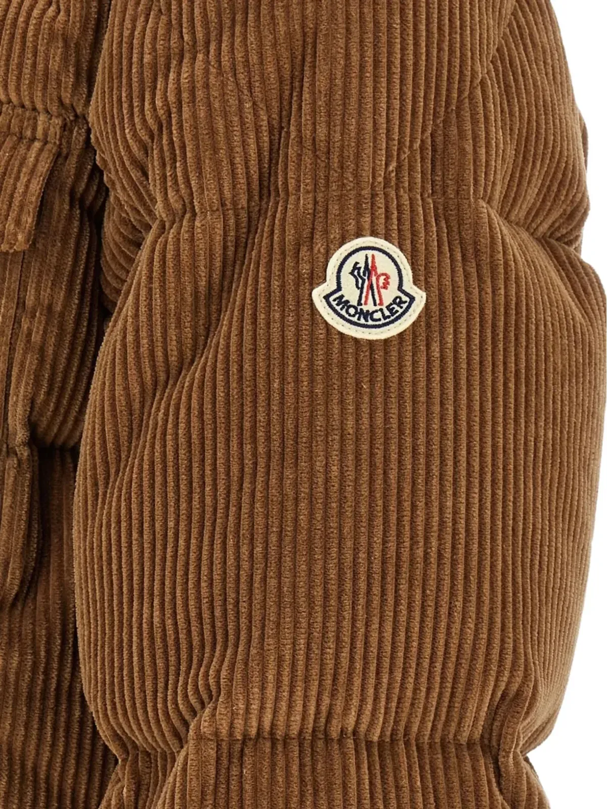 Moncler ポケットコーデュロイジャケット - Brown - 画像4