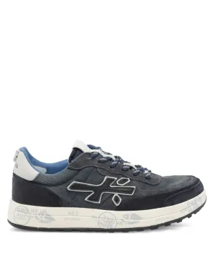 Premiata Nous レースアップスエードスニーカー ブルー - サムネイル1
