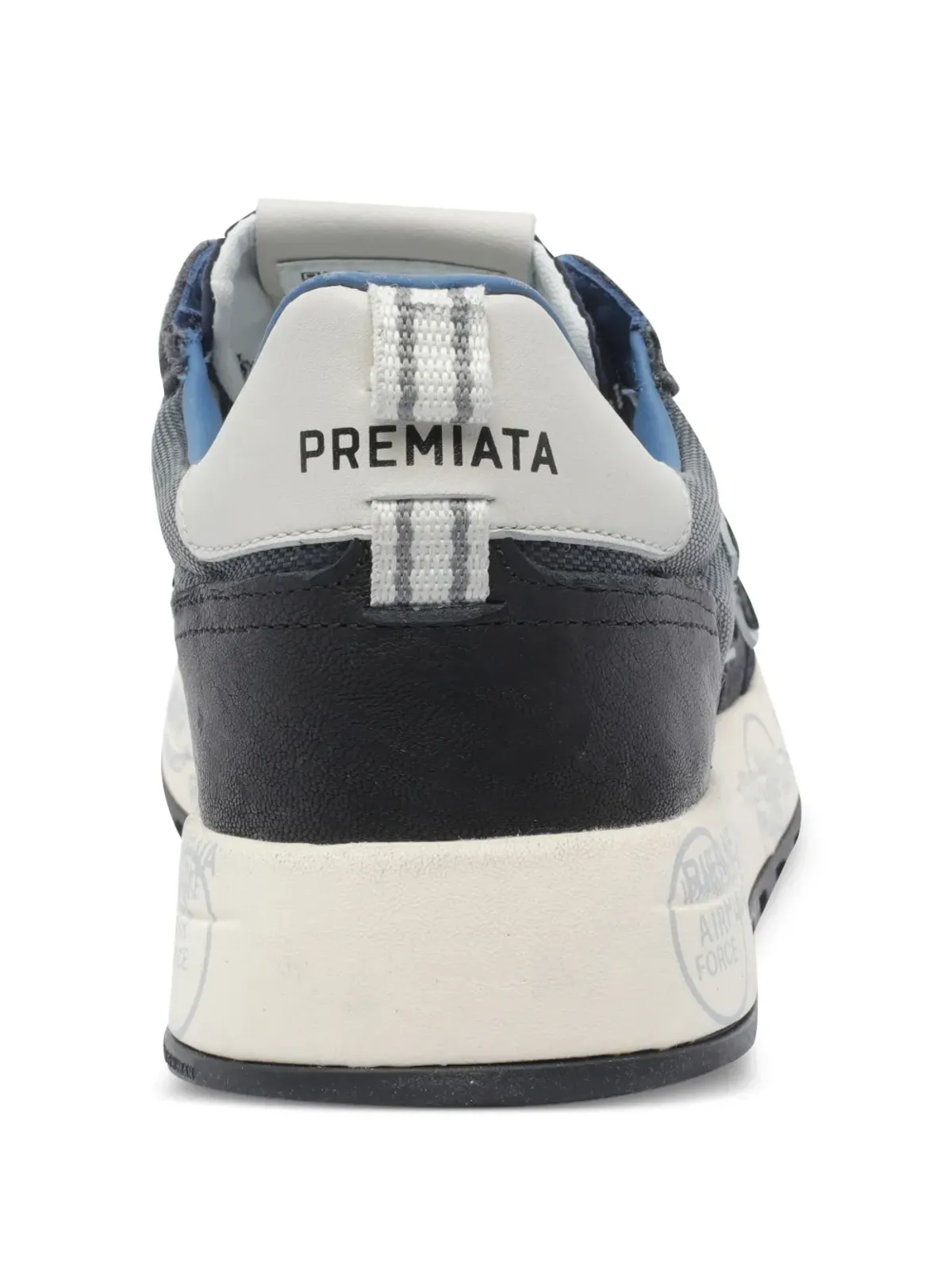 Premiata Nous レースアップスエードスニーカー ブルー - 画像3