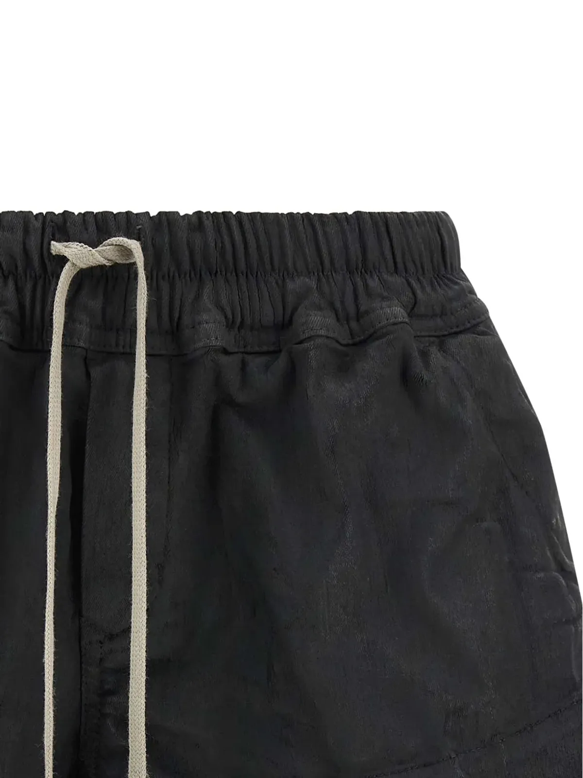 Rick Owens DRKSHDW Fog Boxers ドローコード付きショートパンツ - 画像3