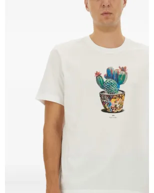 PS Paul Smith プリント入り半袖Tシャツ - サムネイル4