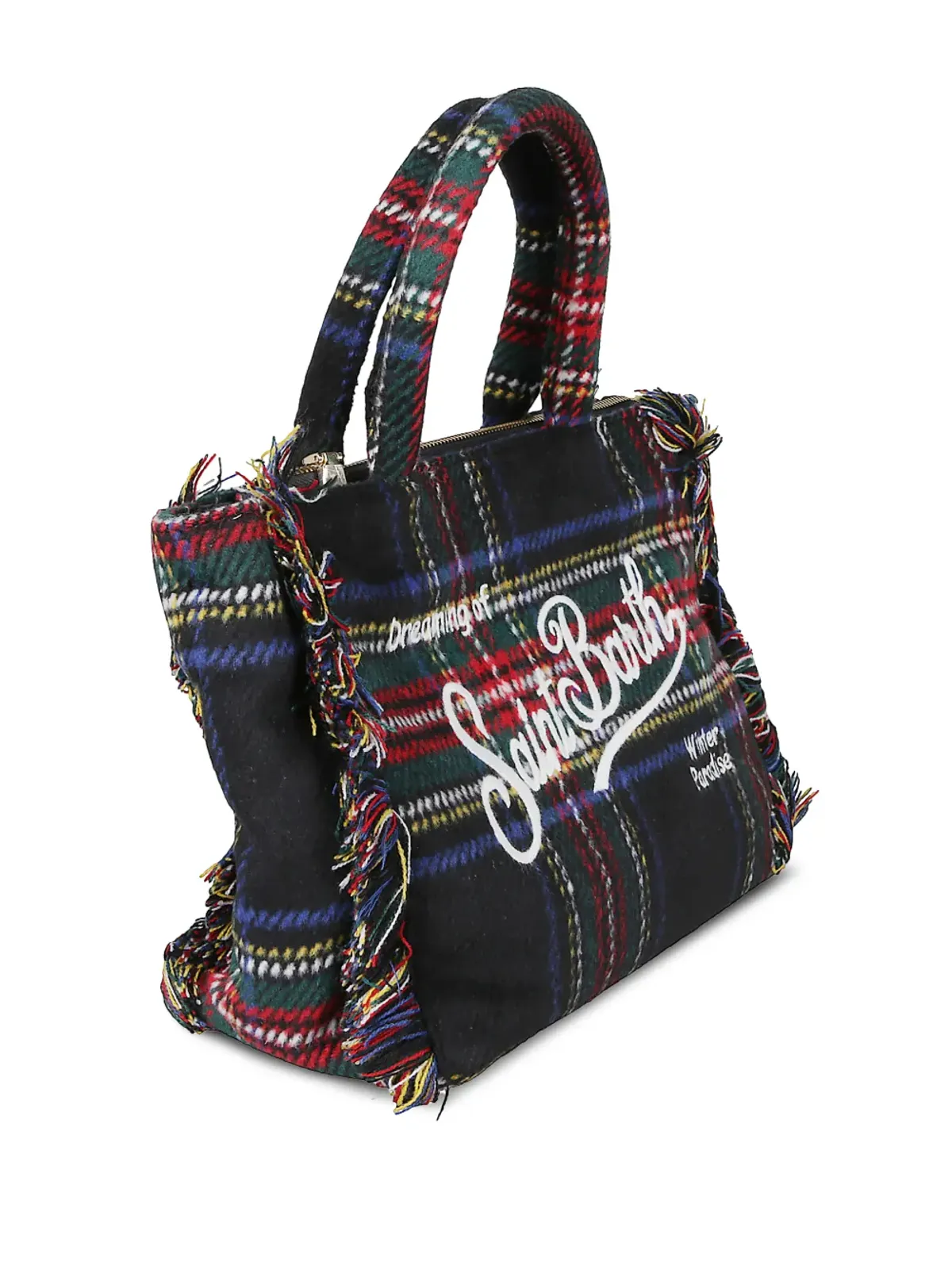 MC2 Saint Barth Colette タータン柄 トートバッグ - 画像3