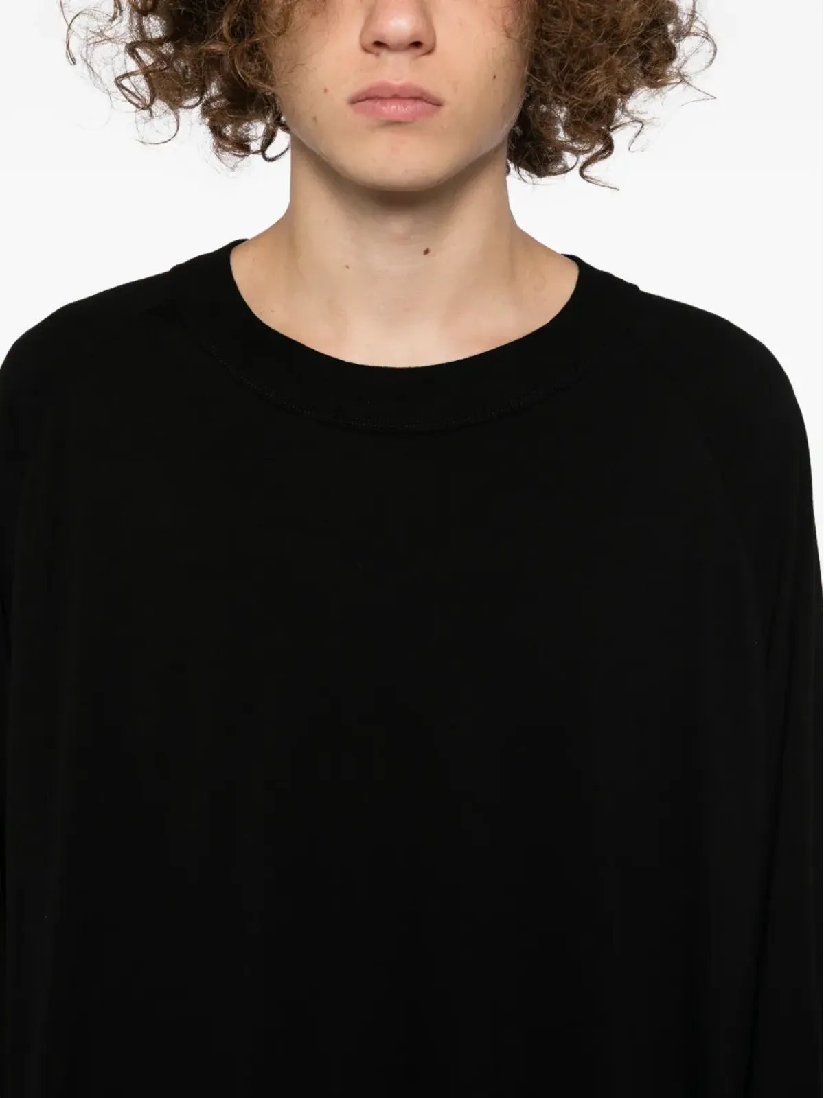 Jan Jan Van Essche ラグランスリーブTシャツ - 画像5
