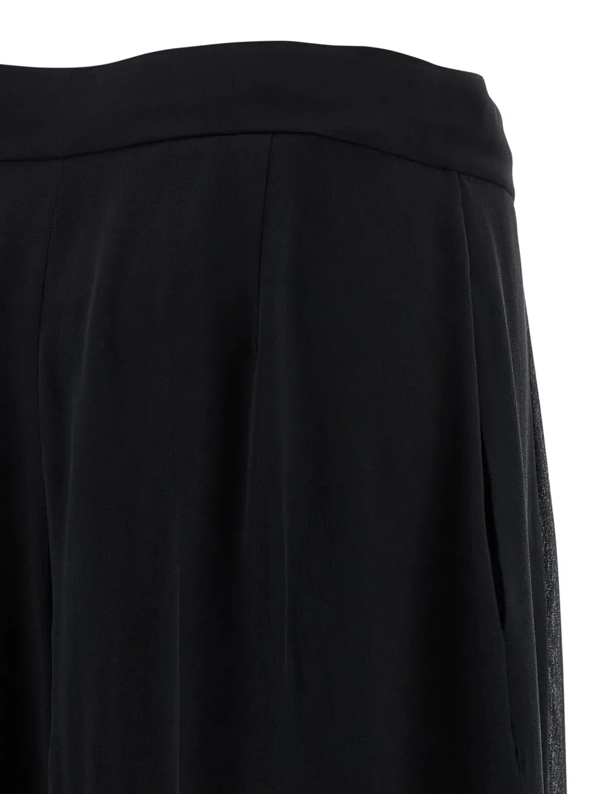 Alberta Ferretti プリーツフロントのパラッツォパンツ - 画像4
