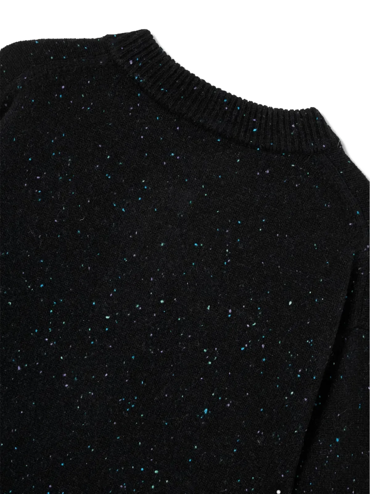 TOMBOY speckled-effect pocket cardigan - 画像5