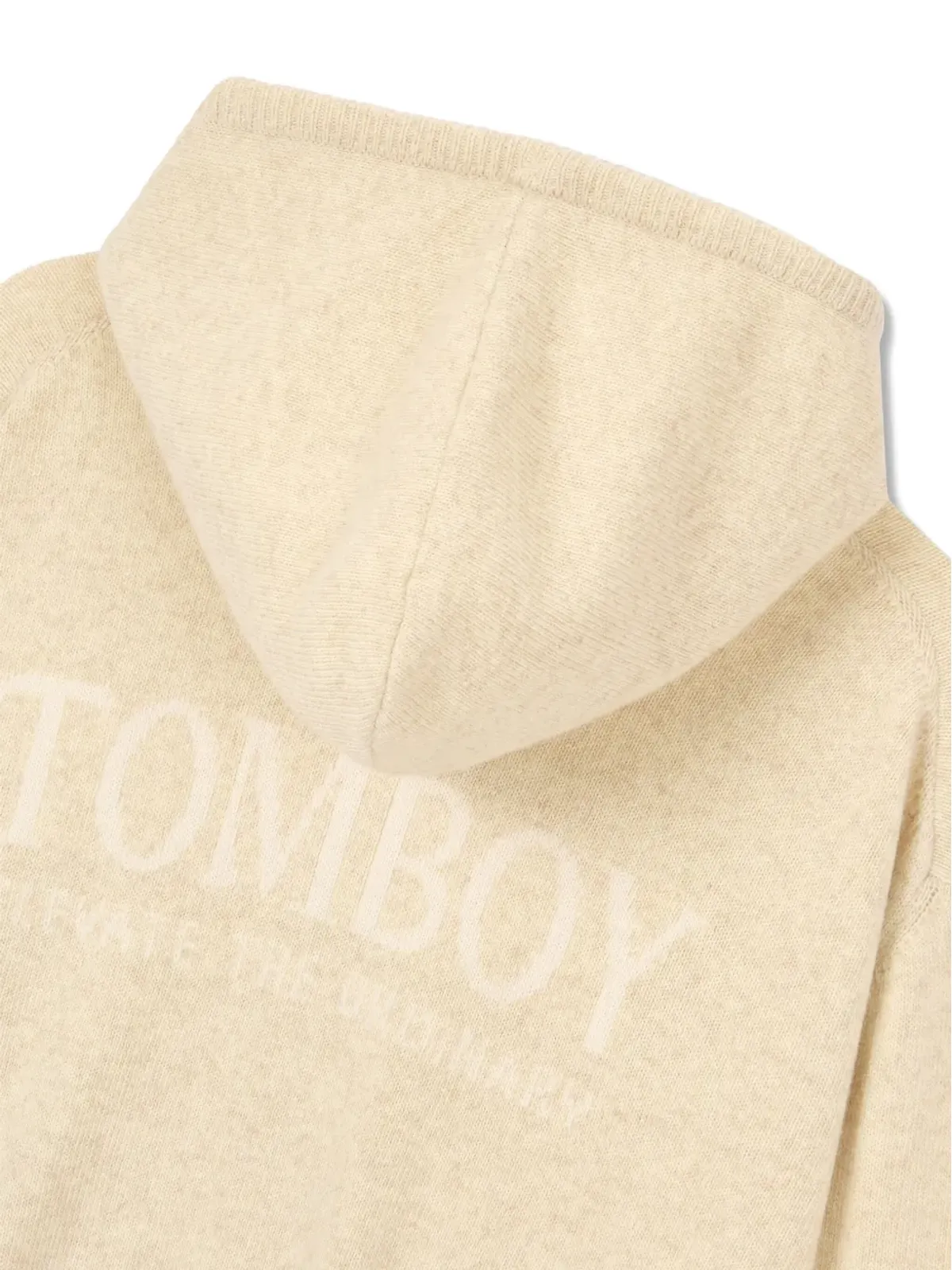 TOMBOY ロゴ刺繍ジップアップフーディー - 画像4
