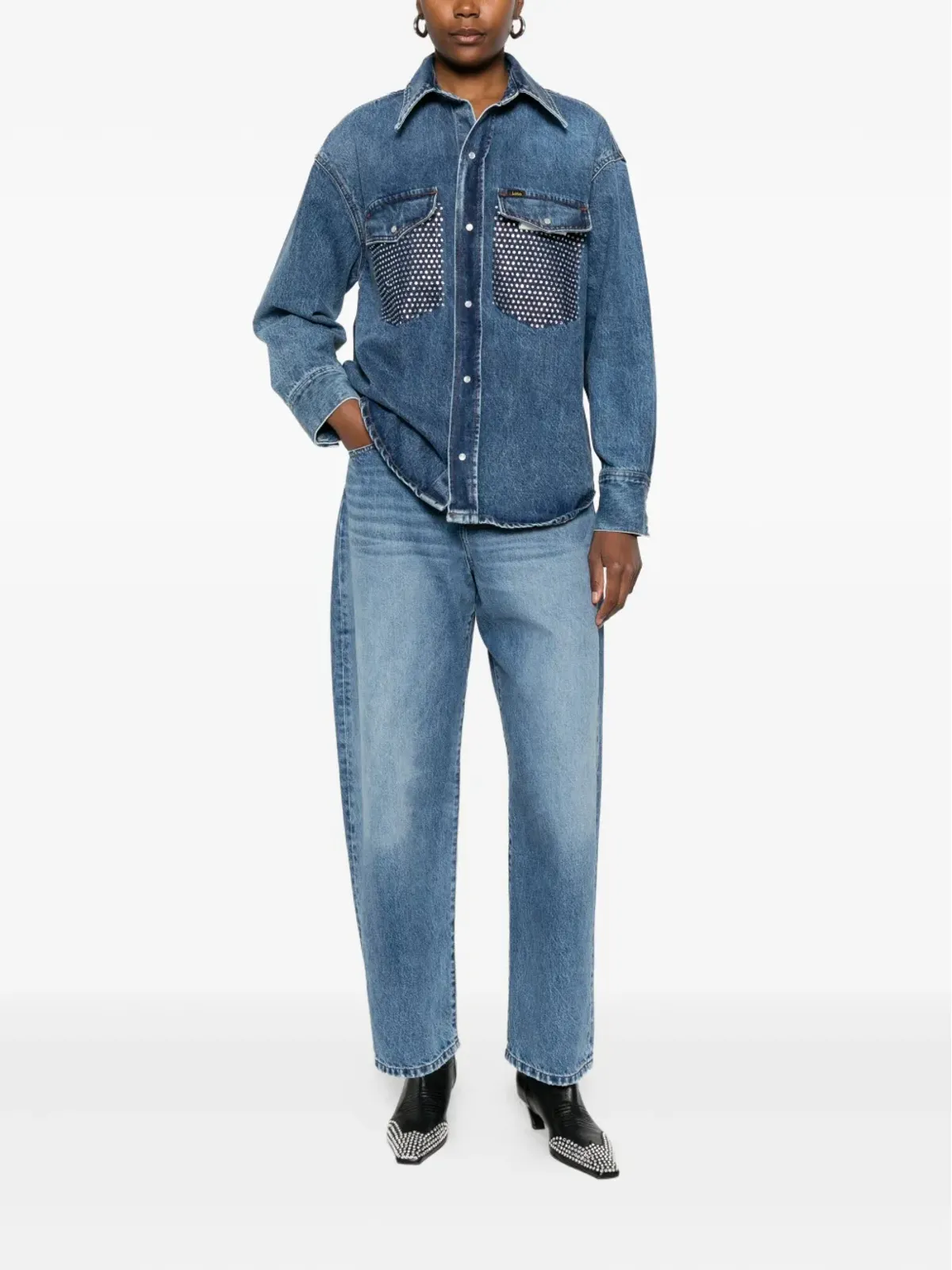 LOIS JEANS デニムシャツ - 画像2