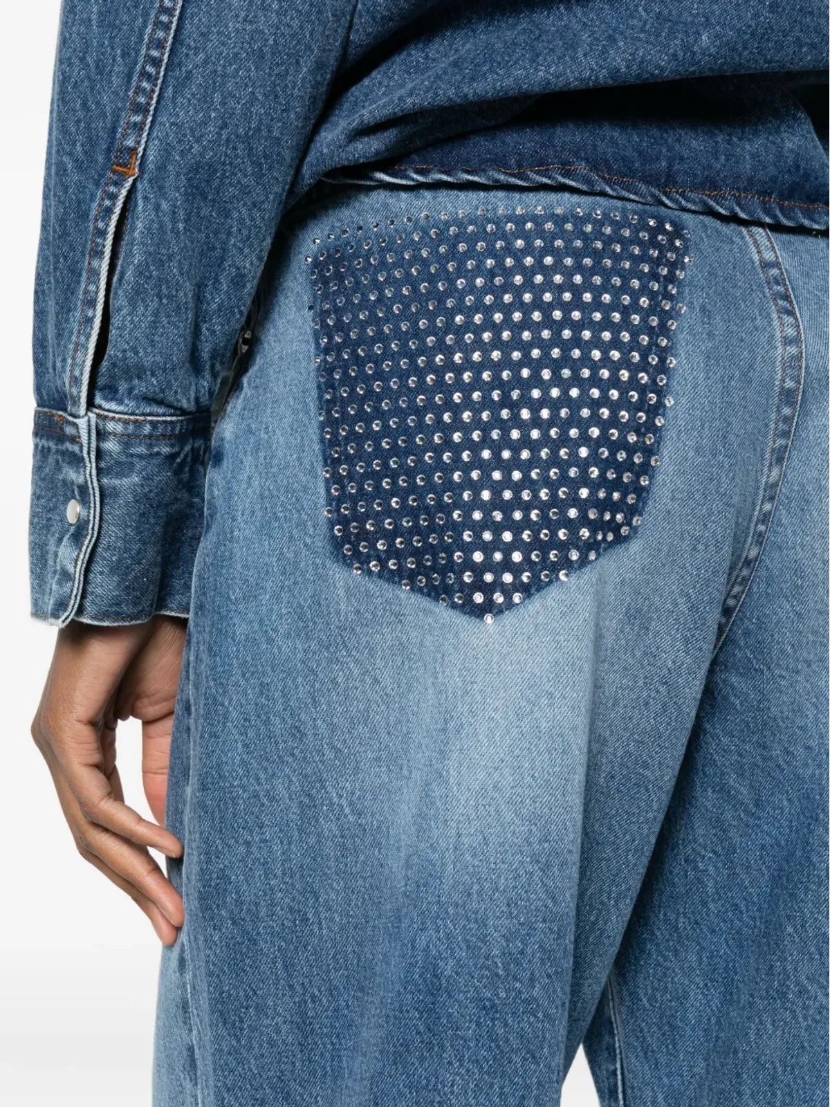LOIS JEANS ハイウエストジーンズ - ブルー - 画像5