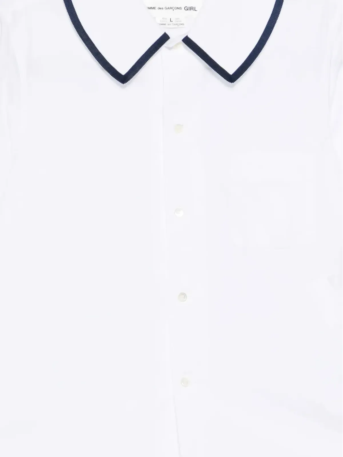 Comme Des Garçons Girl コットンシャツ - 画像3