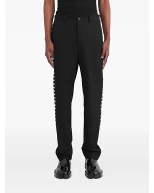 Black Comme Des Garçons スタッズ トラウザーズ - サムネイル2