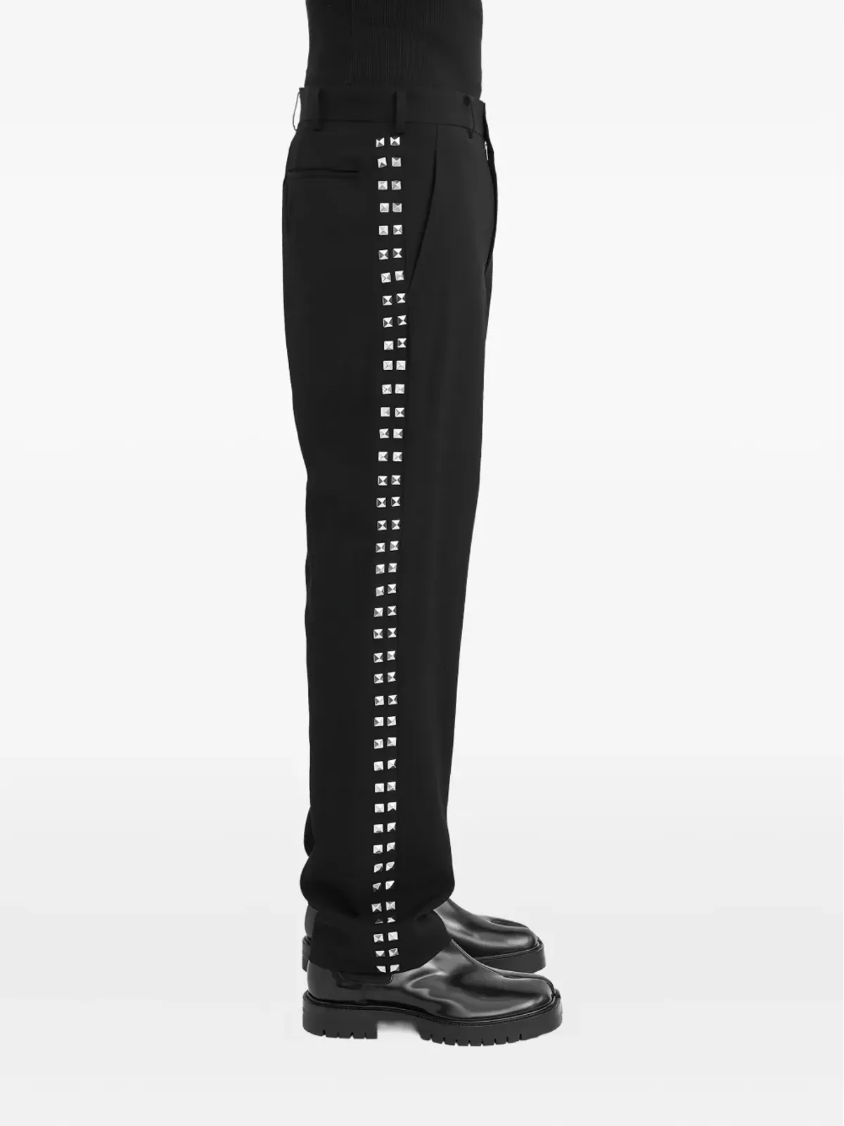 Black Comme Des Garçons スタッズ トラウザーズ - 画像3