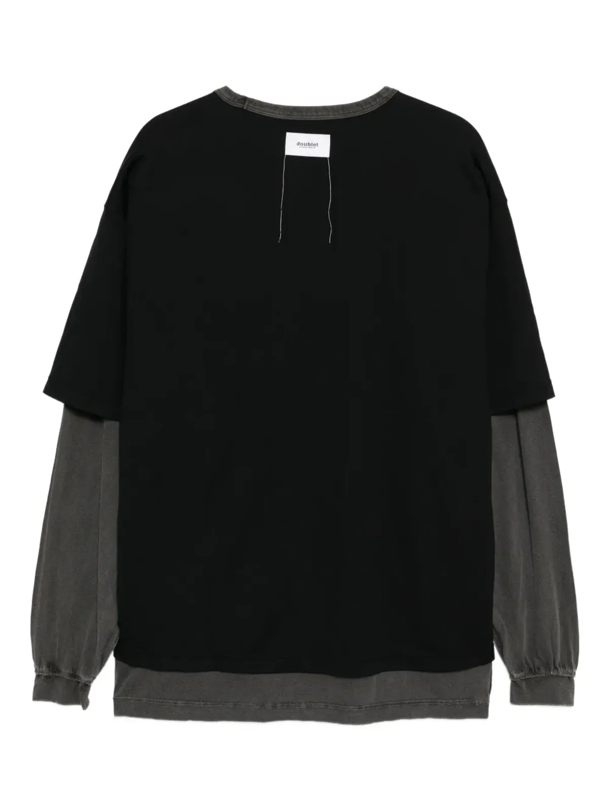 Doublet On&Off Tシャツ グレー - 画像2
