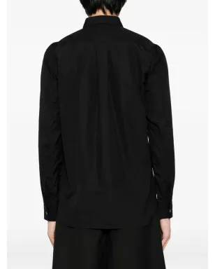 Black Comme Des Garçons スタッズ付きボタンアップシャツ - サムネイル4