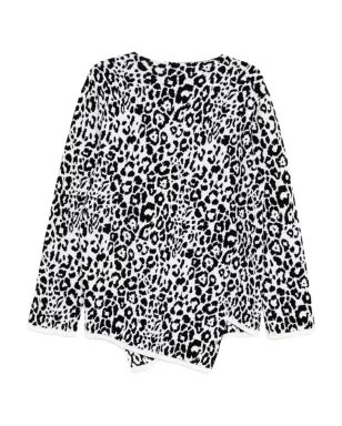Black Comme Des Garçons ヒョウ柄ニット - サムネイル2