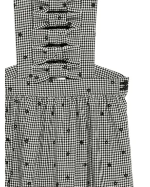 Comme Des Garçons Girl チェックドレス - ブラック - サムネイル3