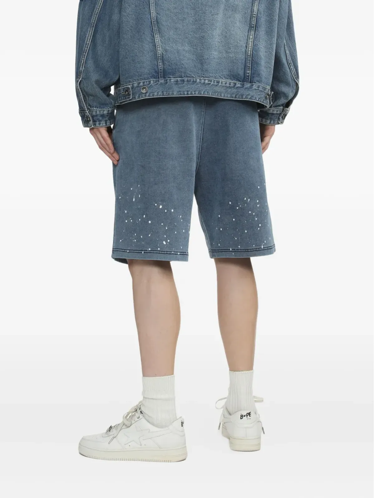 Alpha Industries デニムショーツ ブルー - 画像4
