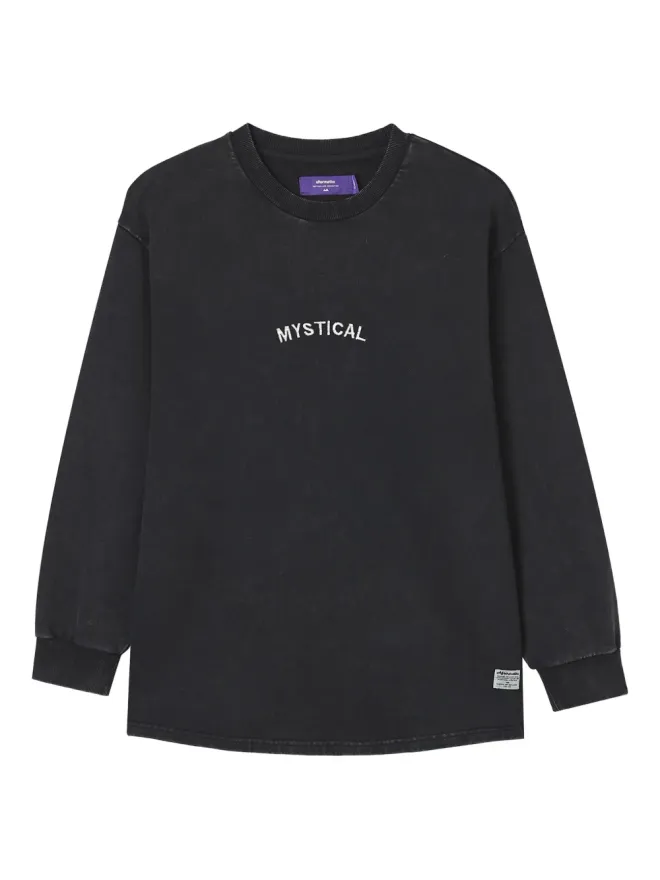 aftermaths aftermaths 刺繍入り長袖セーターの商品画像