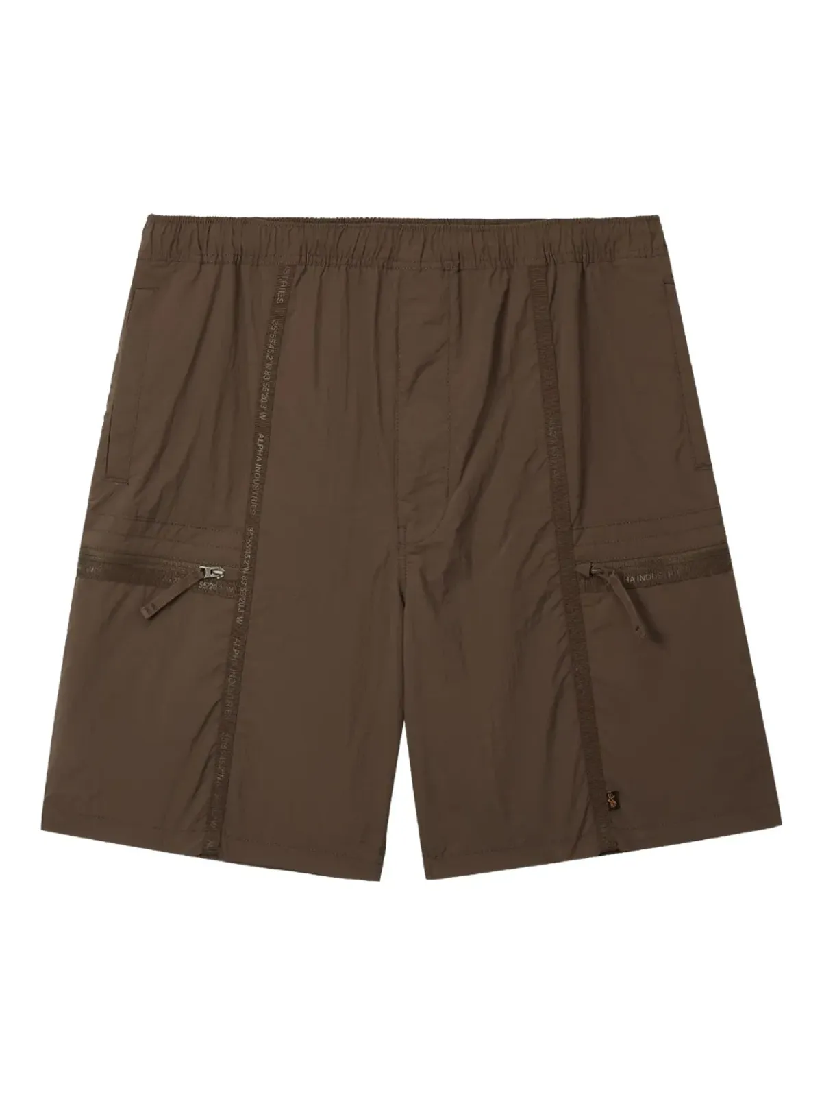 Alpha Industries ロゴパッチ バミューダショーツ - 画像1