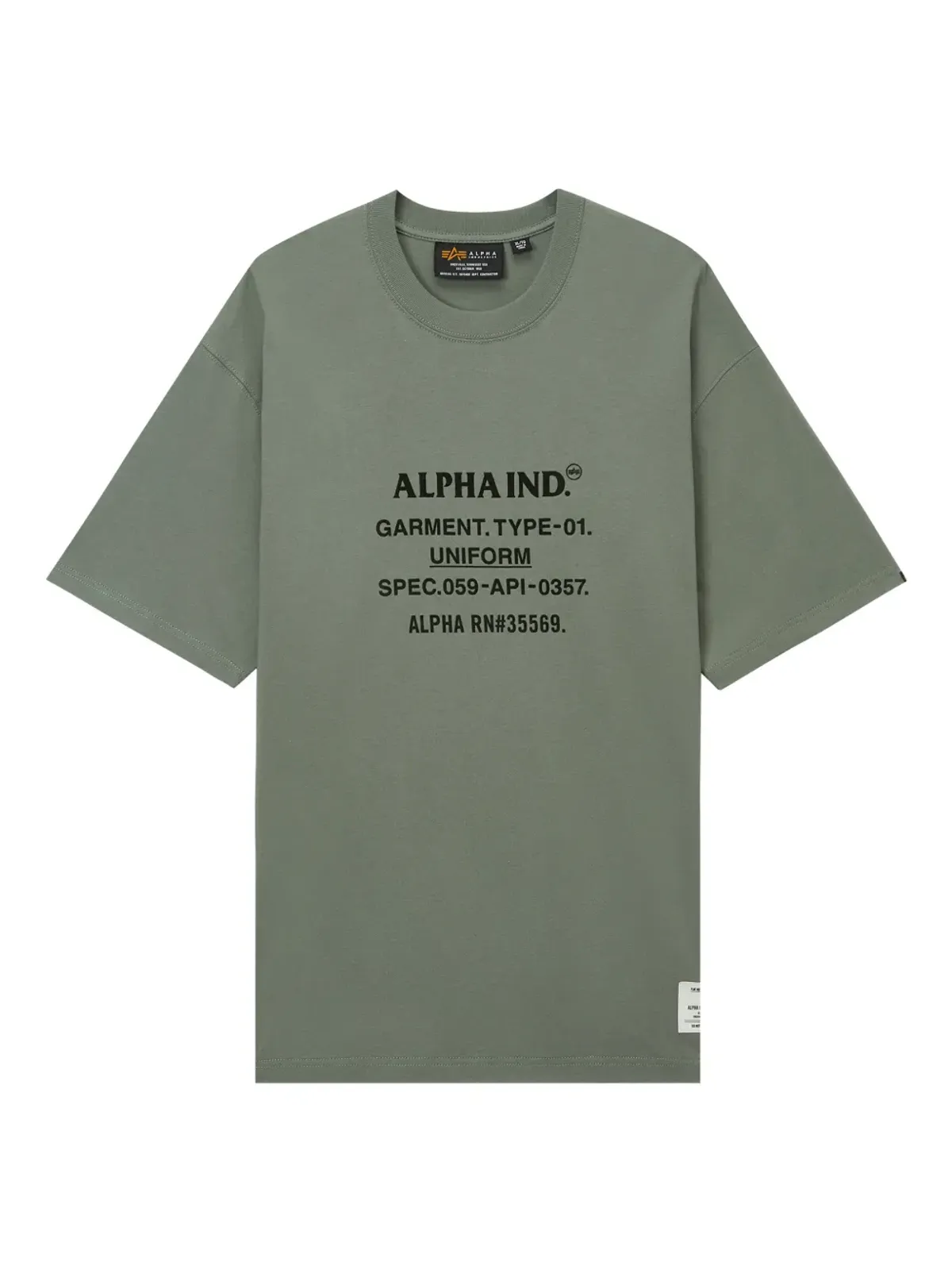 Alpha Industries グラフィックプリントTシャツ - 画像1