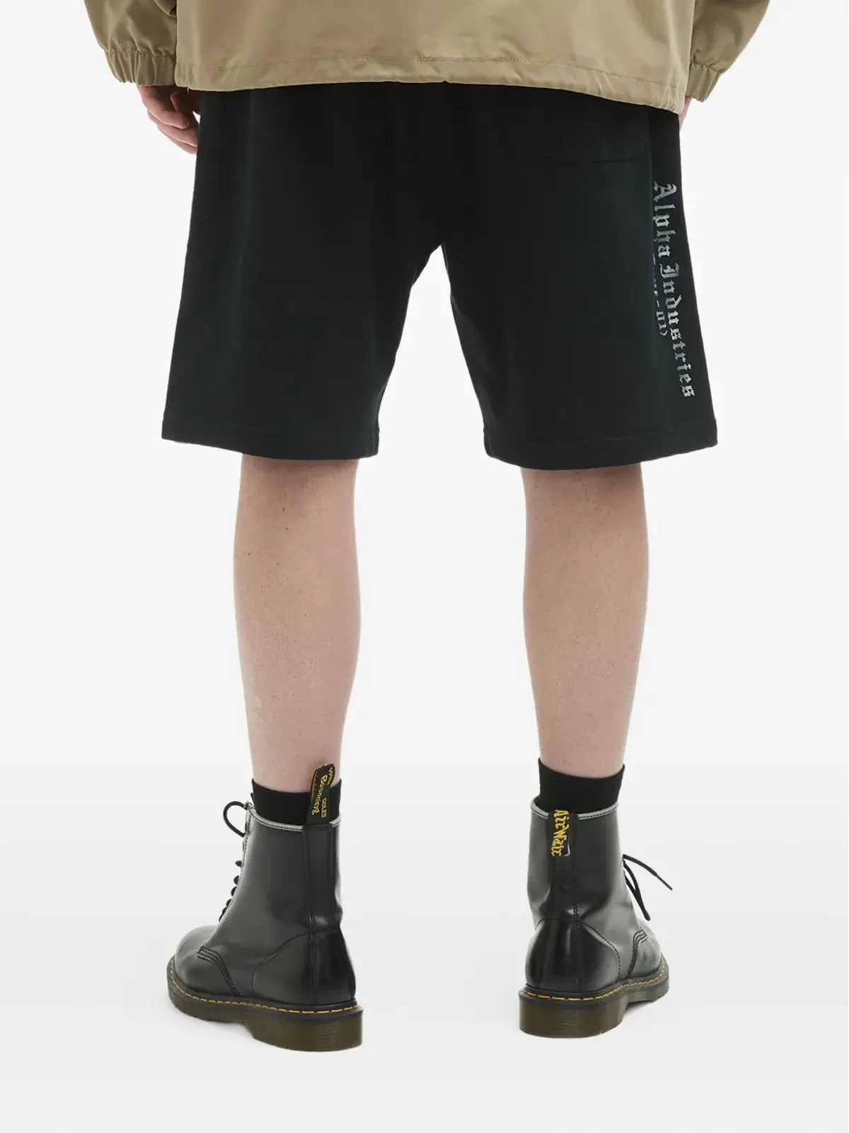 Alpha Industries パッチロゴ コットンショーツ - 画像4
