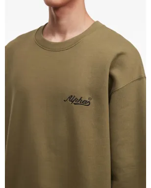 Alpha Industries 刺繍ロゴ入り クルーネック スウェットシャツ - サムネイル5