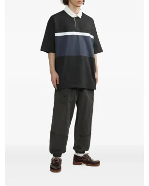 Alpha Industries ストライプポロシャツ グレー - サムネイル2