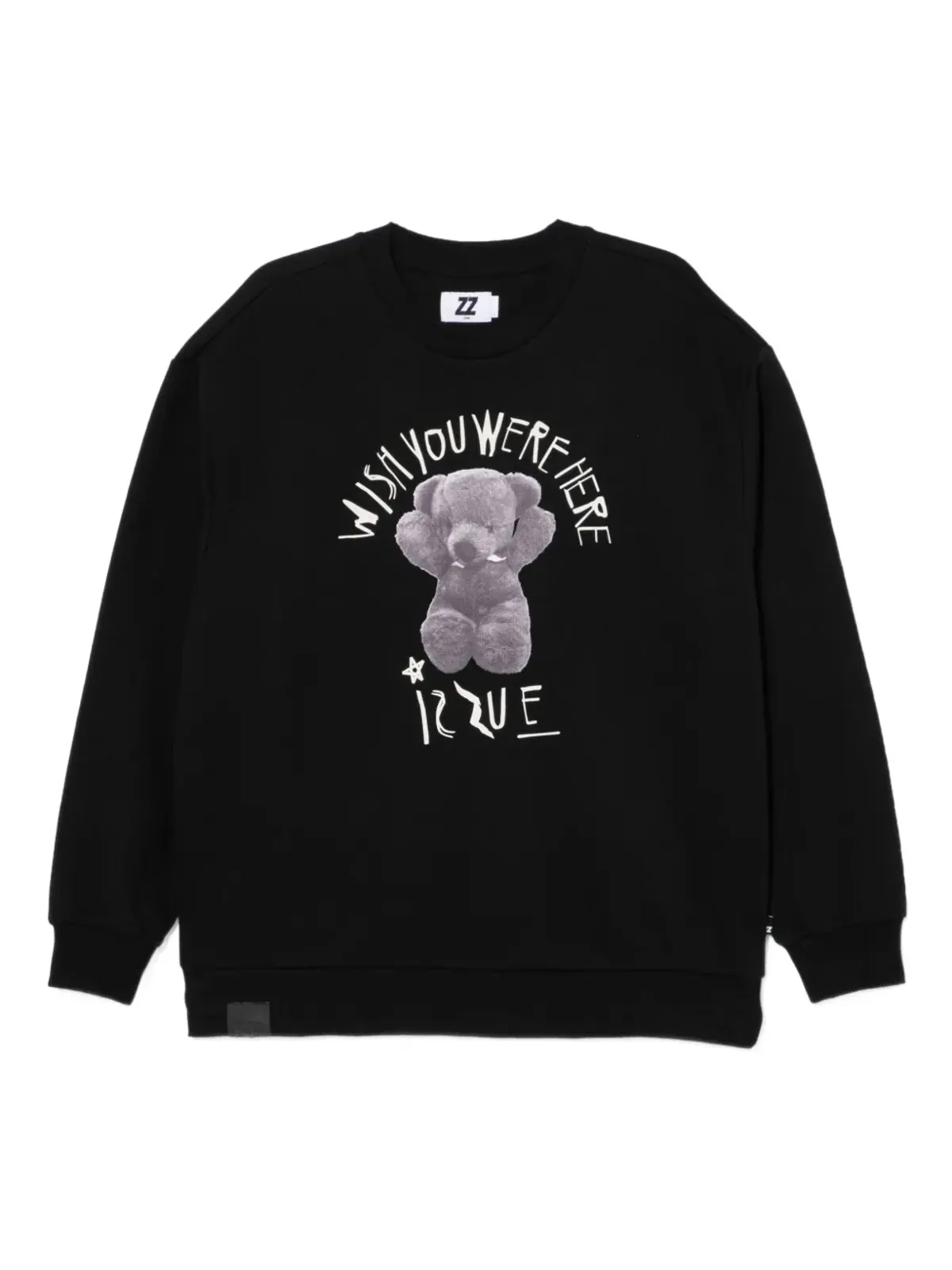 izzue グラフィックプリント コットン スウェットシャツ - 画像1