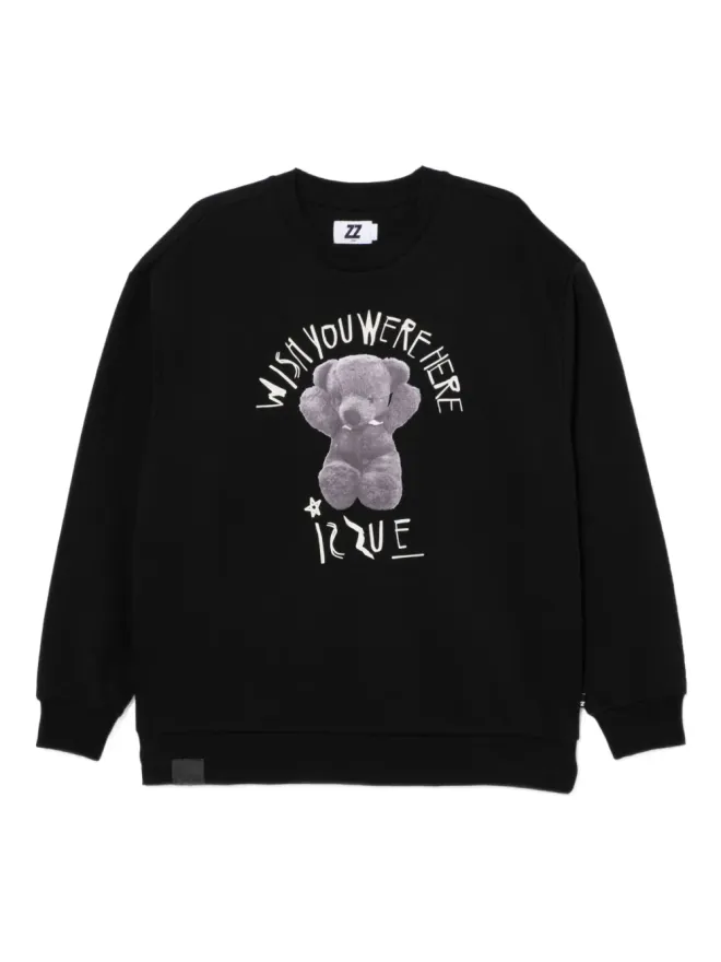 izzue izzue グラフィックプリント コットン スウェットシャツの商品画像