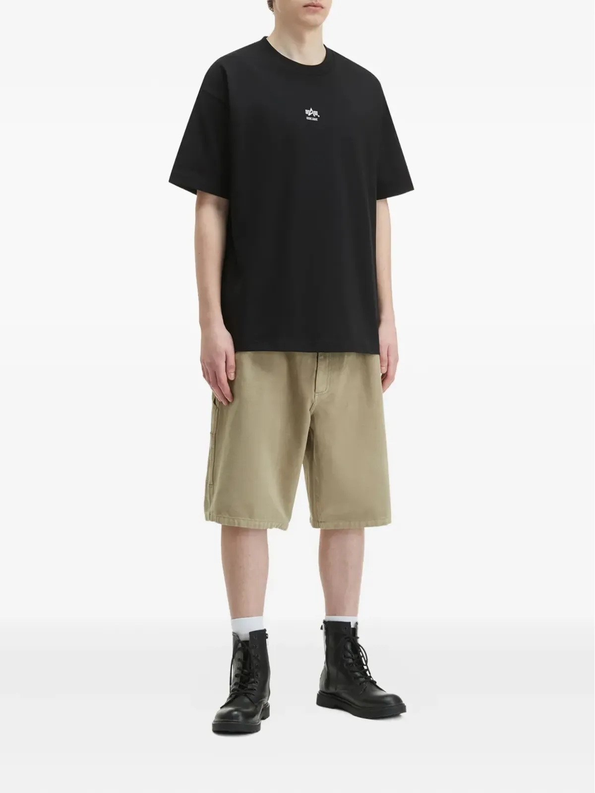 Alpha Industries ユーティリティーポケット付きコットンショーツ - 画像2