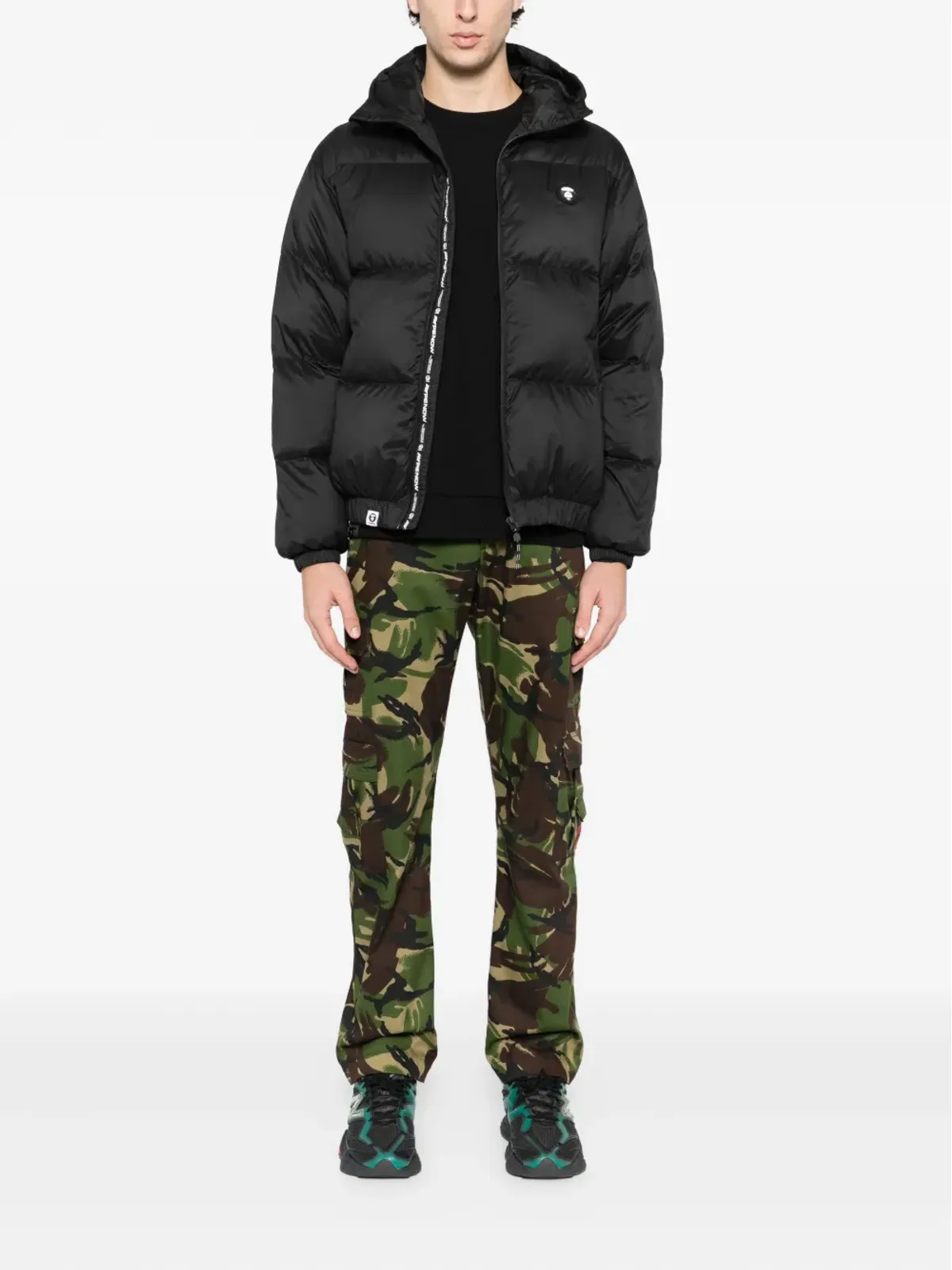 AAPE BY *A BATHING APE® ロゴパッチジャケット - 画像2