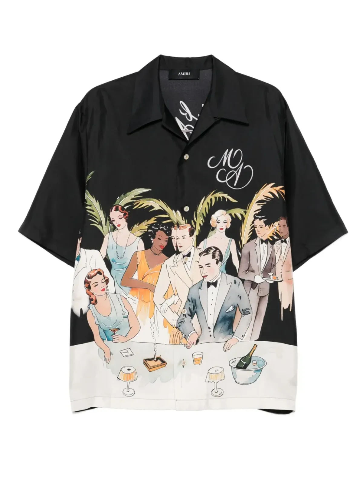 AMIRI イラストプリント半袖シャツ - 画像1