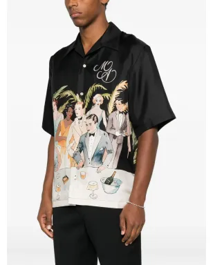 AMIRI イラストプリント半袖シャツ - サムネイル3