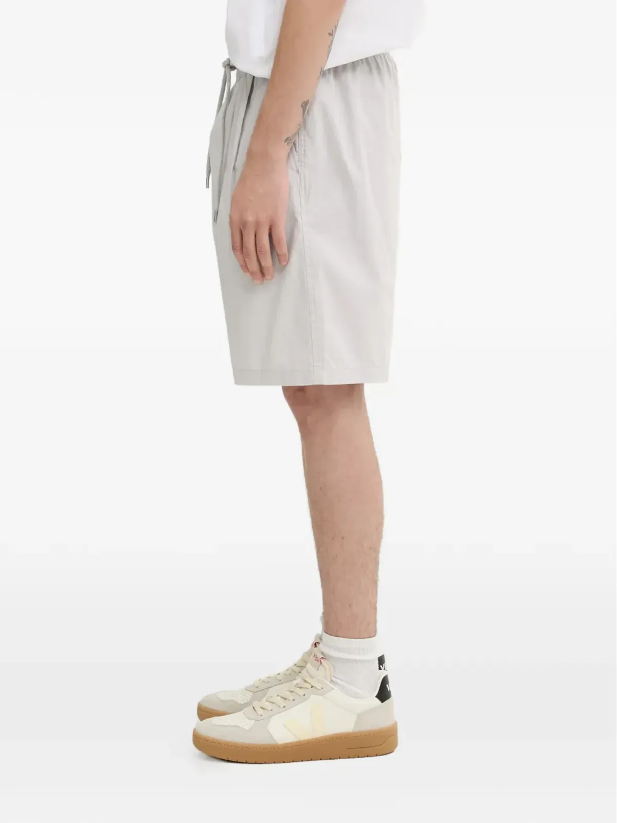 A BATHING APE® ワンポイント コットン ドローコード ショーツ - 画像3