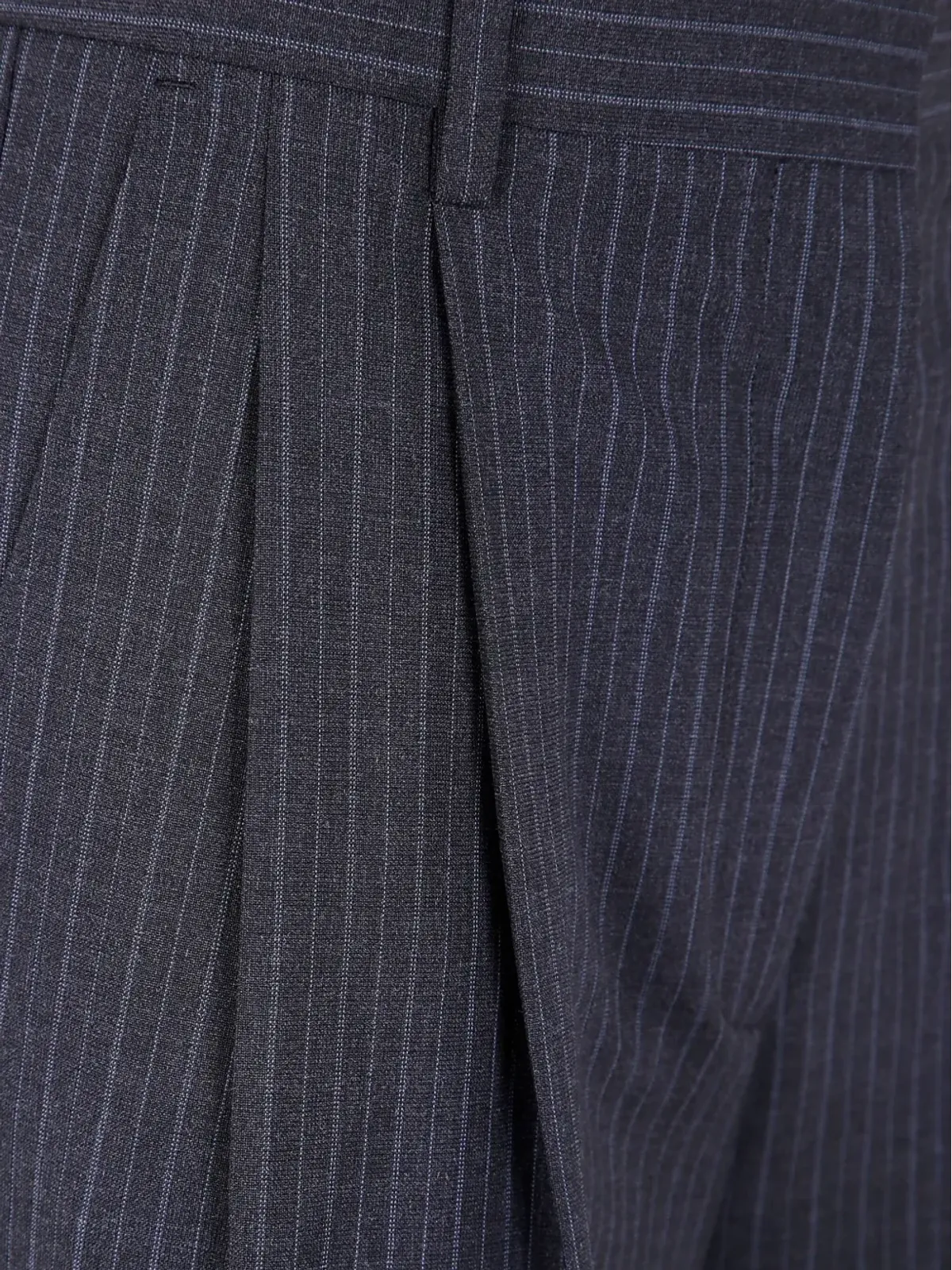 Filippa K ダーシー ピンストライプ プリーツパンツ - 画像3