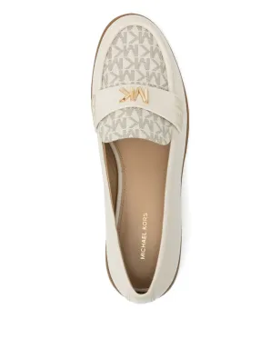 Michael Kors lex leather logo loafers - White - サムネイル4