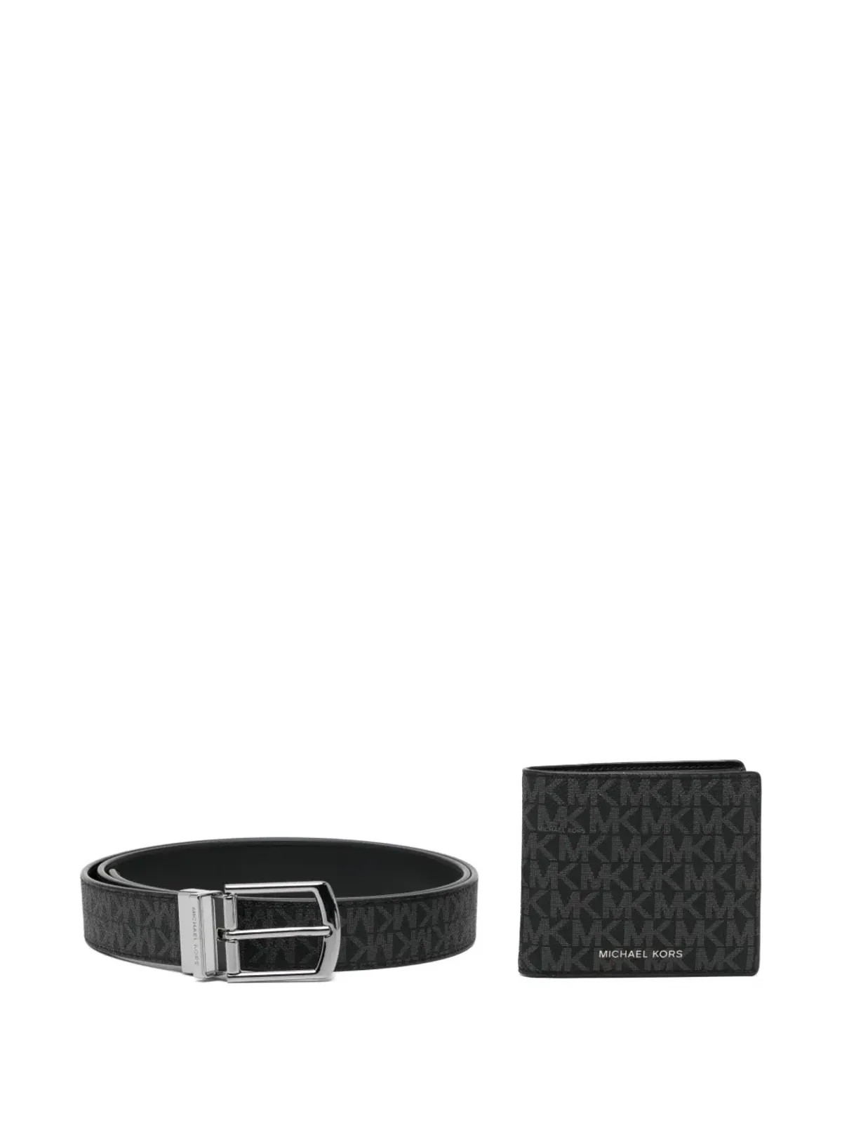 Michael Kors モノグラム ウォレットとベルトセット - 画像1