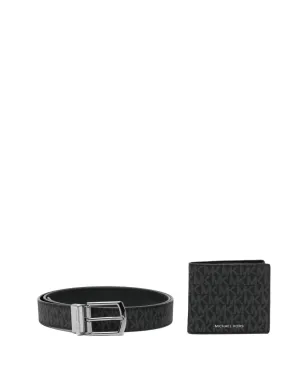 Michael Kors モノグラム ウォレットとベルトセット - サムネイル1