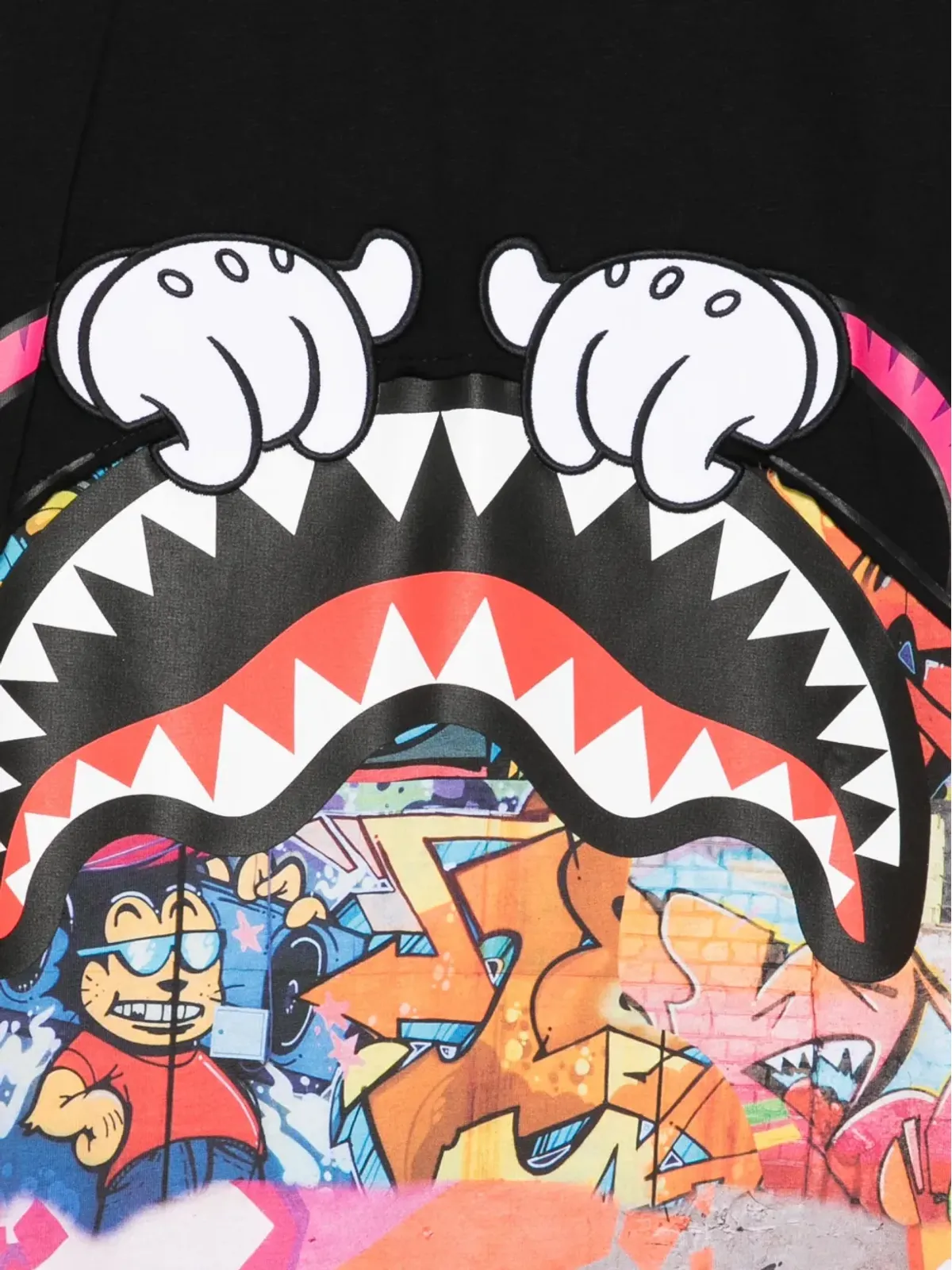 sprayground kid グラフィックプリントTシャツ - 画像3