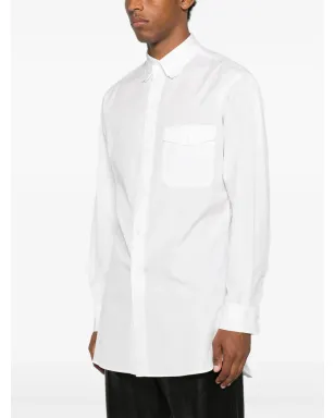Yohji Yamamoto 胸ポケット付きボタンダウンシャツ - サムネイル3