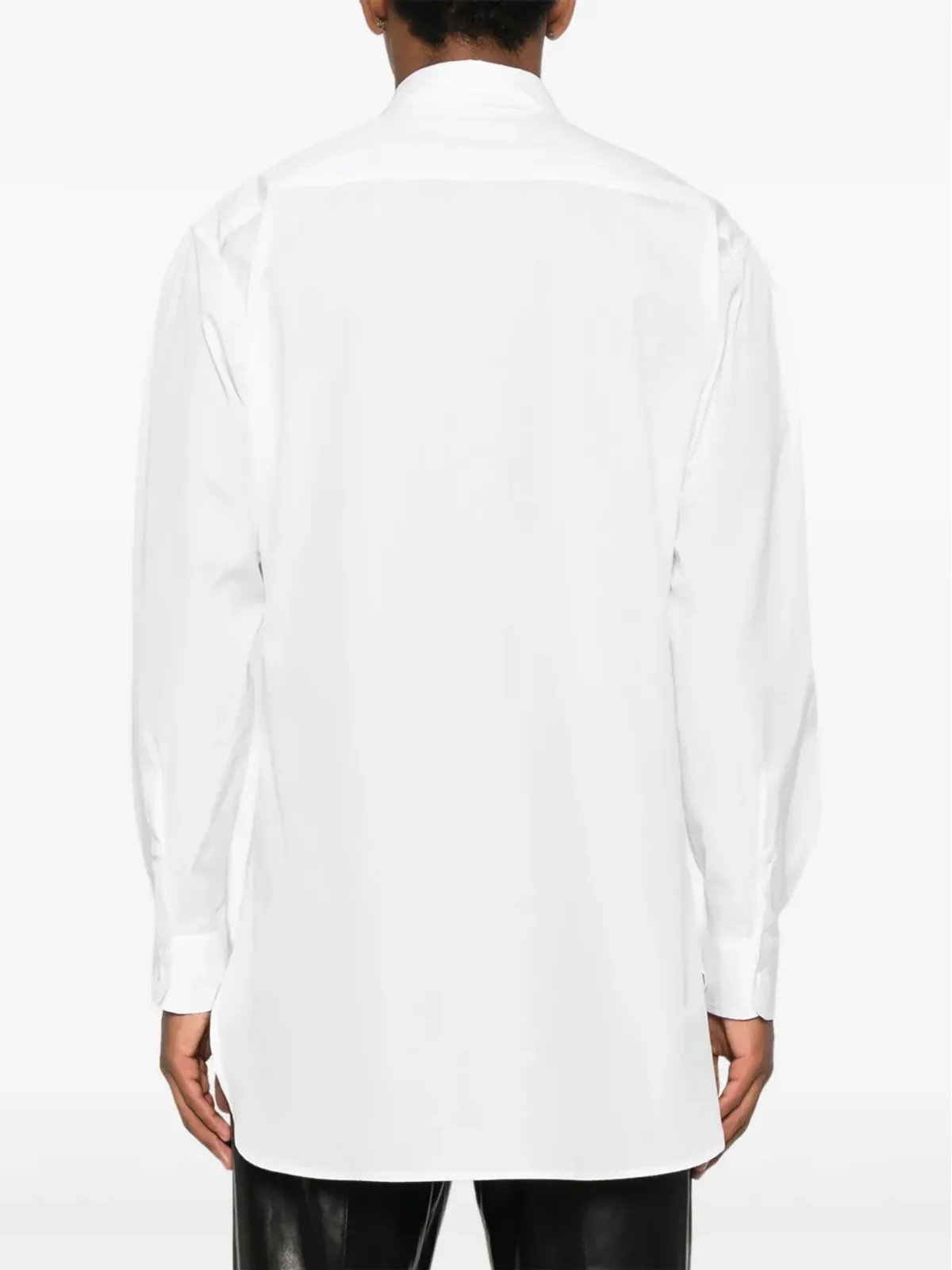 Yohji Yamamoto 胸ポケット付きボタンダウンシャツ - 画像4