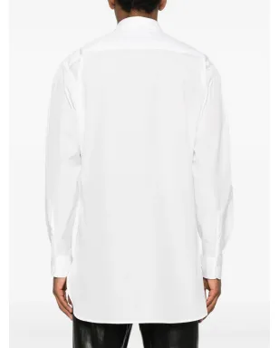 Yohji Yamamoto 胸ポケット付きボタンダウンシャツ - サムネイル4
