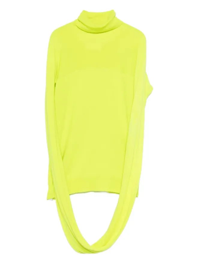 Maison Martin Margiela Pre-Owned Maison Martin Margiela Pre-Owned ロールネックセーター - イエローの商品画像